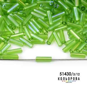 Стеклярус Preciosa 35112/51430/3"